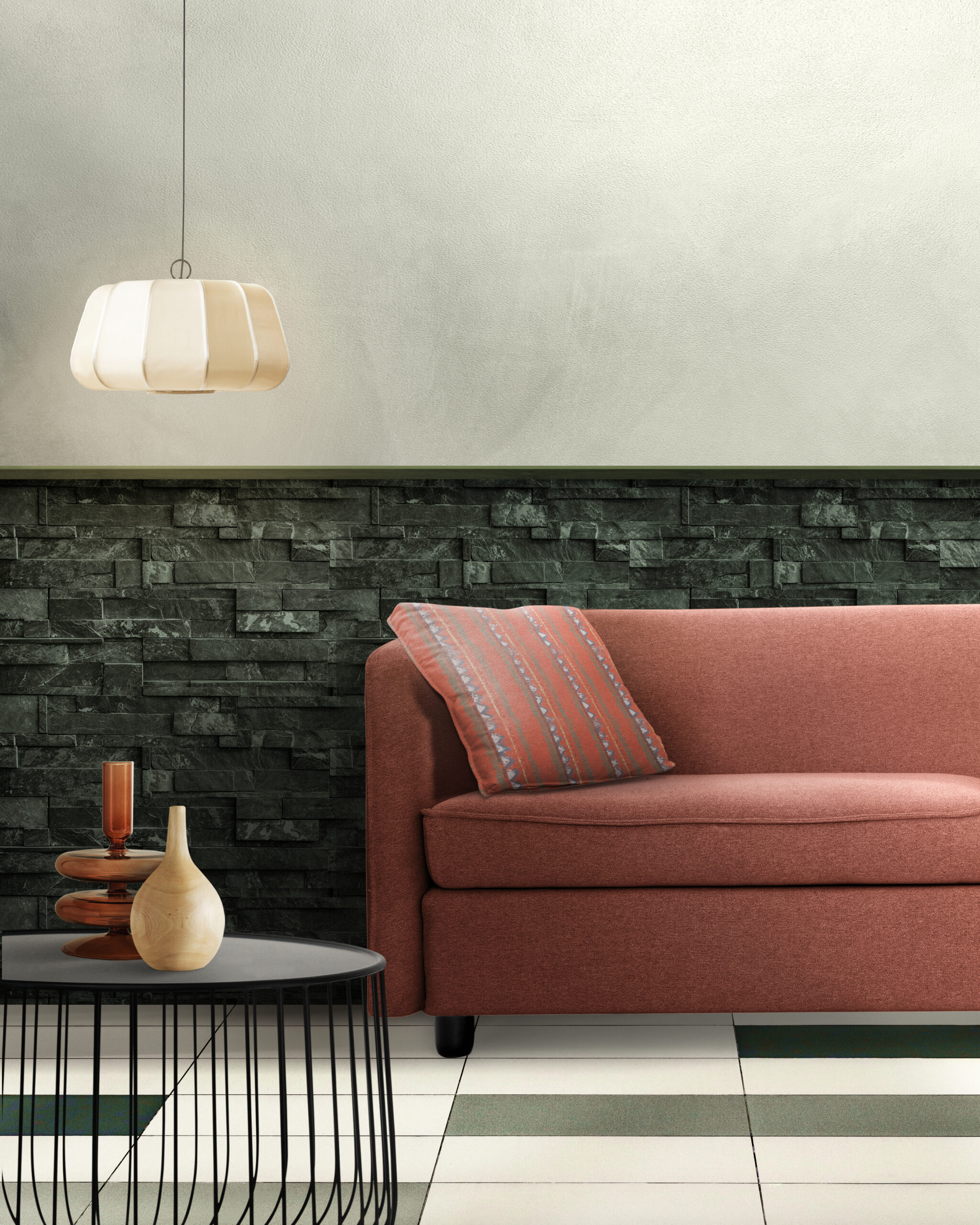 Modern cafe interior design